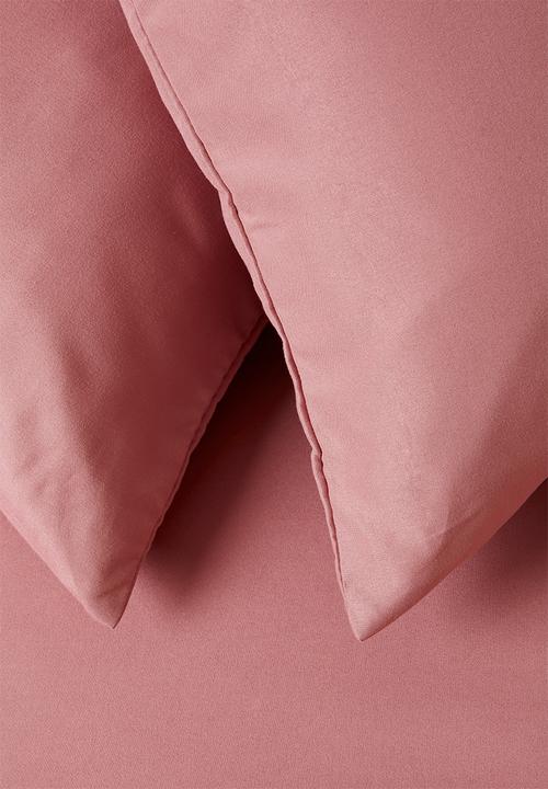 Sixth Floor - Recycled Microfibre Duvet Set - Dusty Rose
