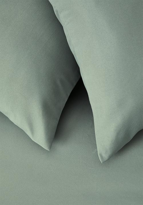 Sixth Floor - Recycled Microfibre Duvet Set - Pistachio