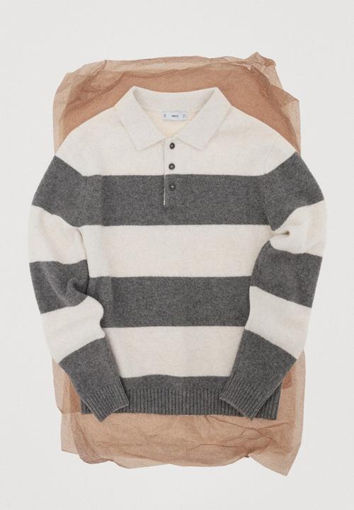 MANGO - Polo Lotusr - light beige 