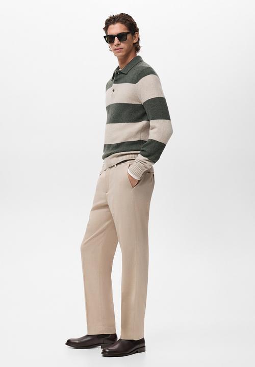 MANGO - Polo Lotusr - Dark Green