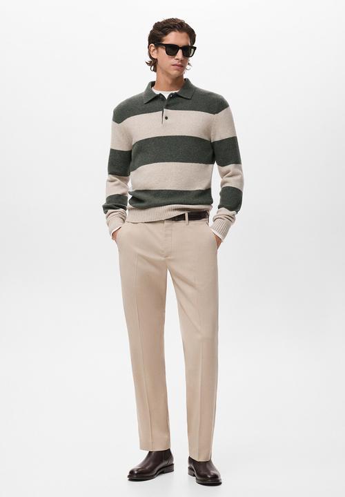 MANGO - Polo Lotusr - Dark Green