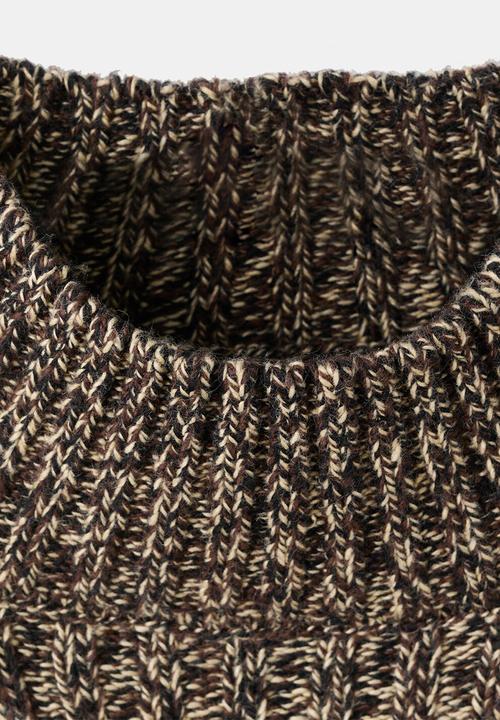 MANGO - Sweater salty - dark brown
