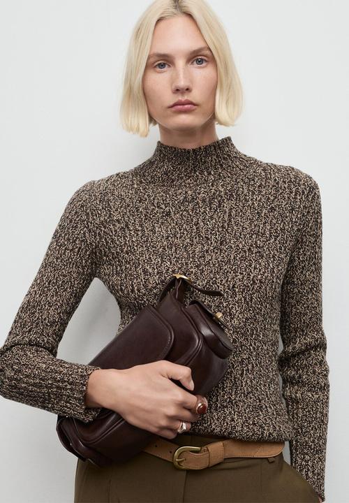 MANGO - Sweater salty - dark brown
