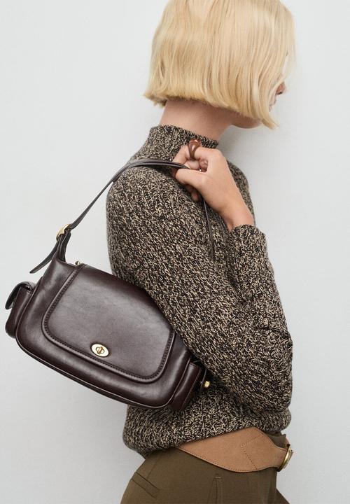 MANGO - Sweater salty - dark brown
