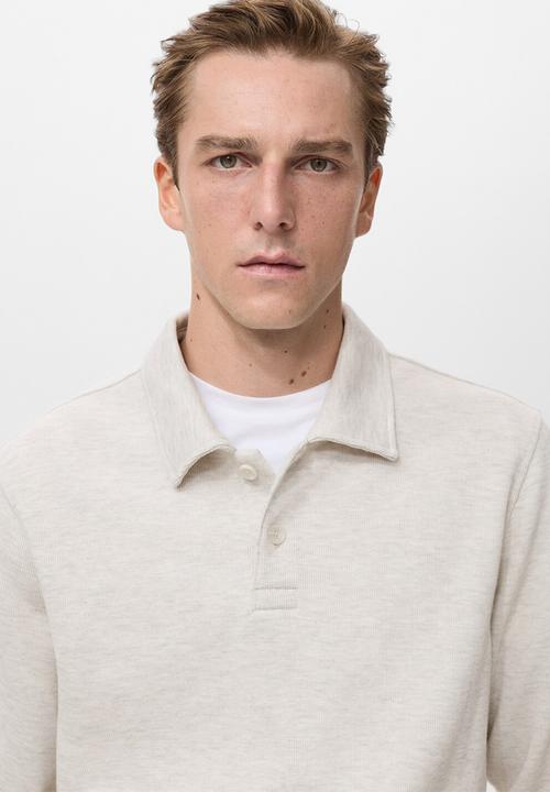MANGO - Sudadera Shangaip - Ligth Beige