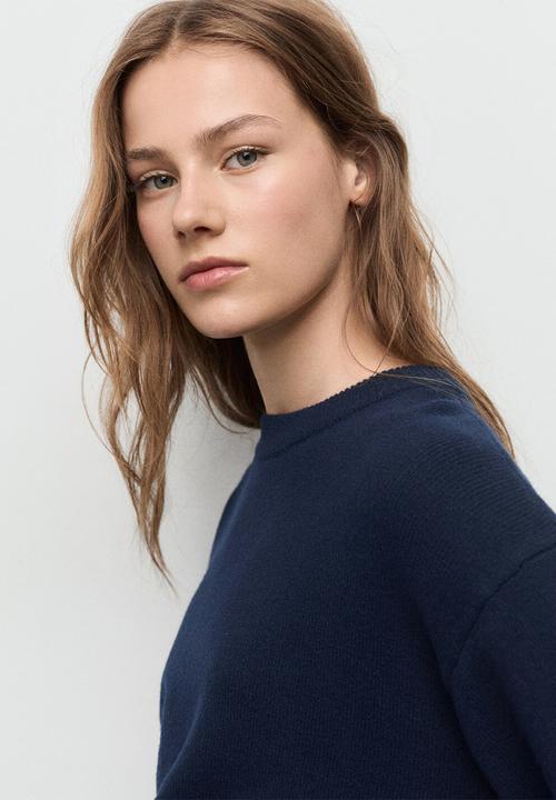 MANGO - Sweater mariano - navy