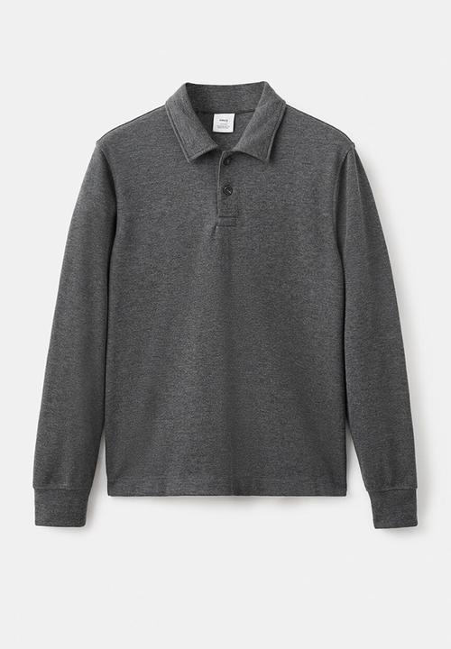 MANGO - Sudadera Shangaip - Charcoal