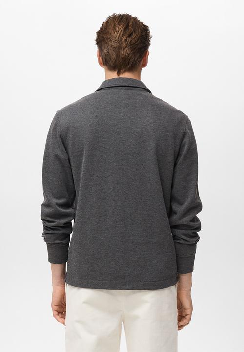 MANGO - Sudadera Shangaip - Charcoal