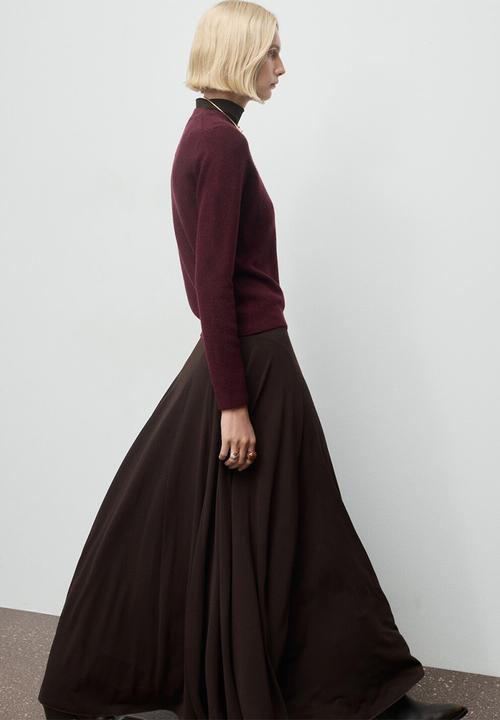 MANGO - Sweater seedsun - dark red