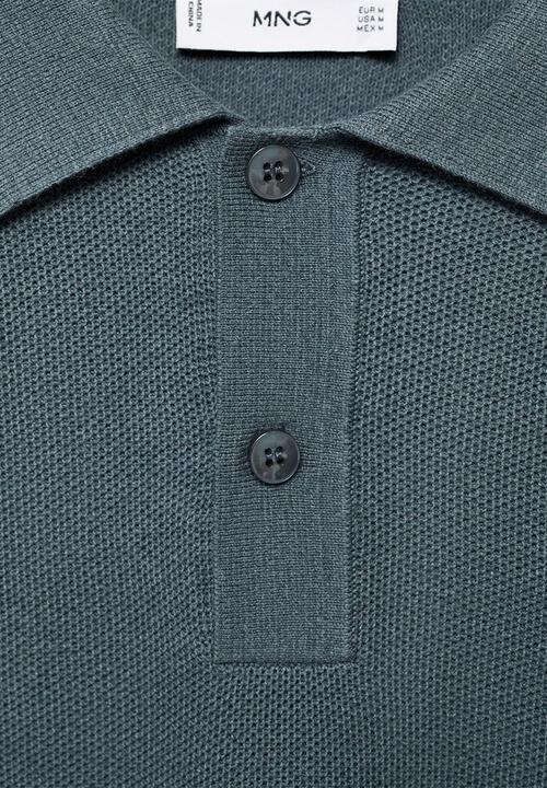 MANGO - Polo Tens - Dark Blue