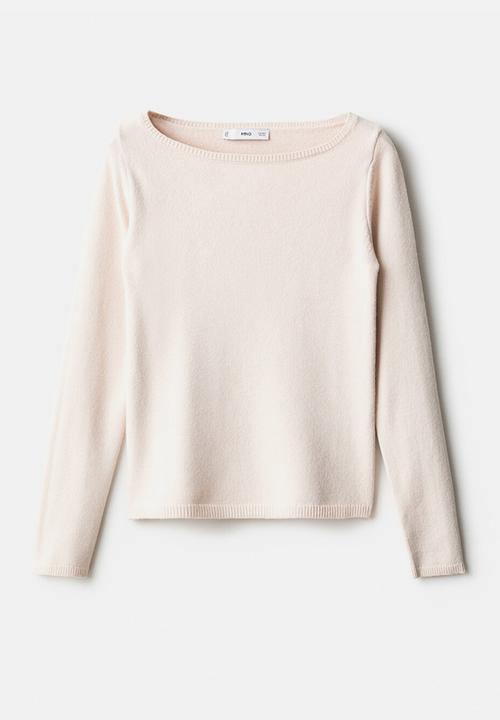 MANGO - Sweater seeds - light beige