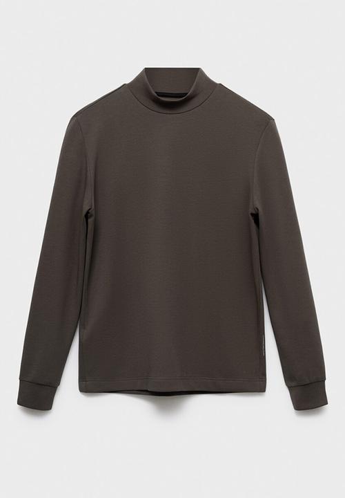 MANGO - Camiseta Luton - Medium Gray