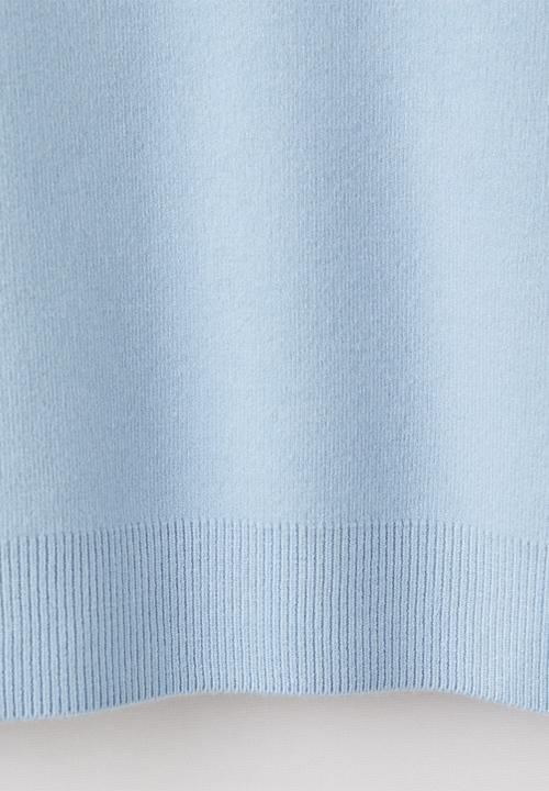 MANGO - Sweater latonis - light pastel blue