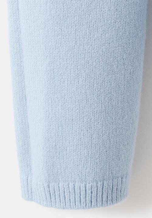 MANGO - Sweater seeds - light pastel blue