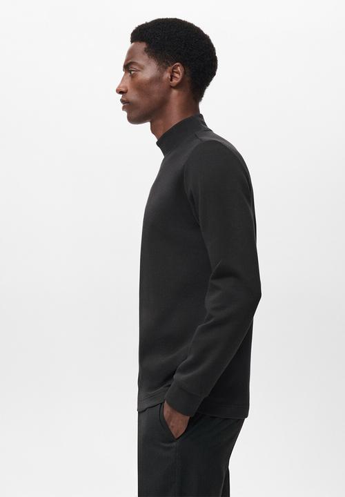 MANGO - Camiseta Luton - Black