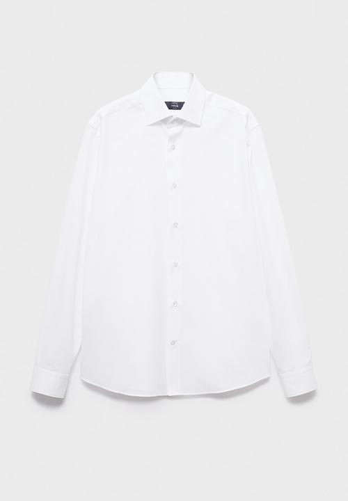 MANGO - Camisa Giro - White