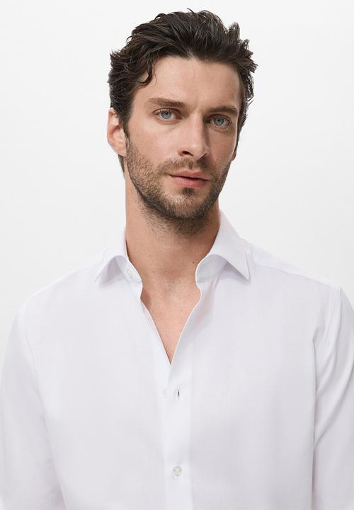 MANGO - Camisa Giro - White