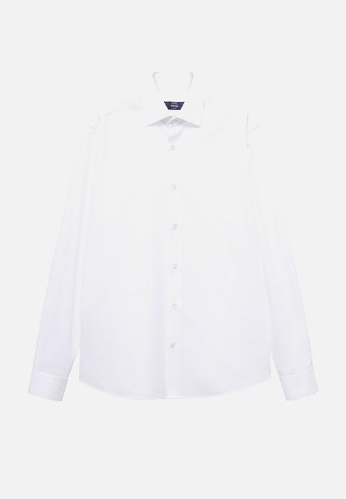 MANGO - Camisa Giro - White