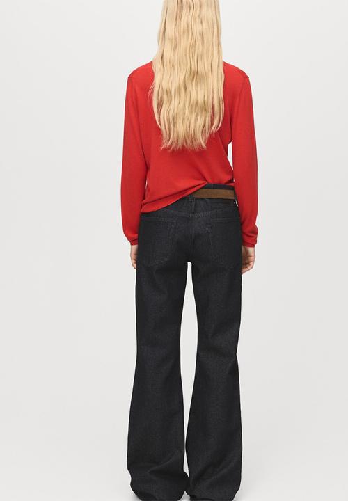 MANGO - Sweater lucca - dark orange