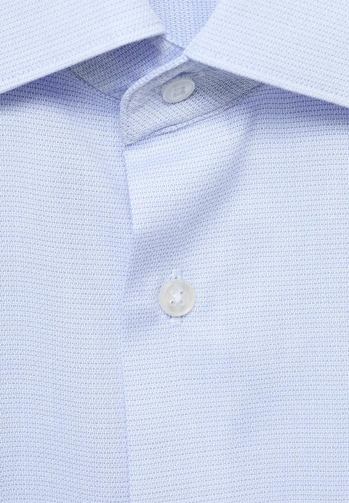 MANGO - Camisa Giro - Sky Blue