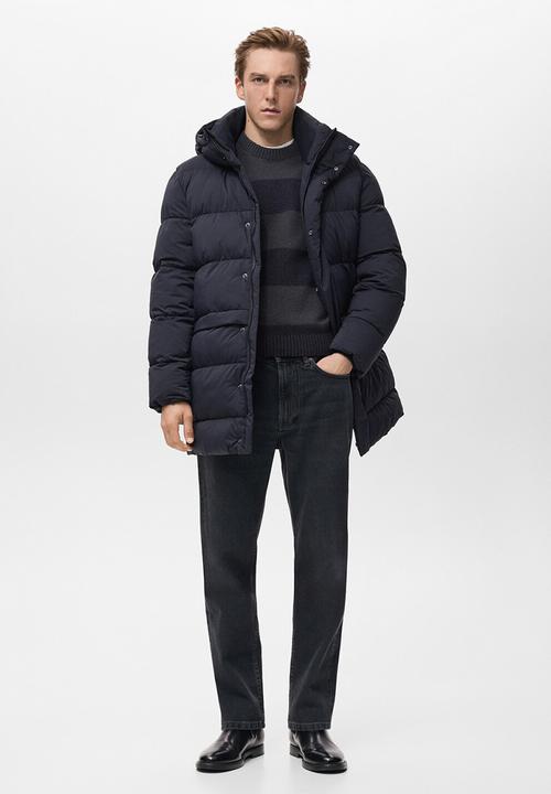 MANGO - Parka HANS - Navy