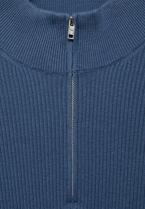 MANGO - Jersey Antiguap - Medium Blue