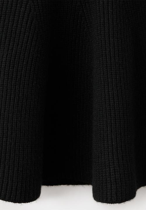 MANGO - Sweater peplum - black