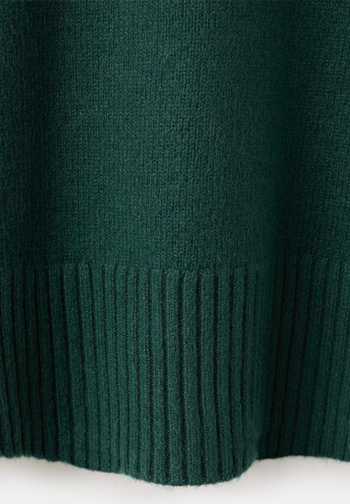 MANGO - Sweater ameli - dark green