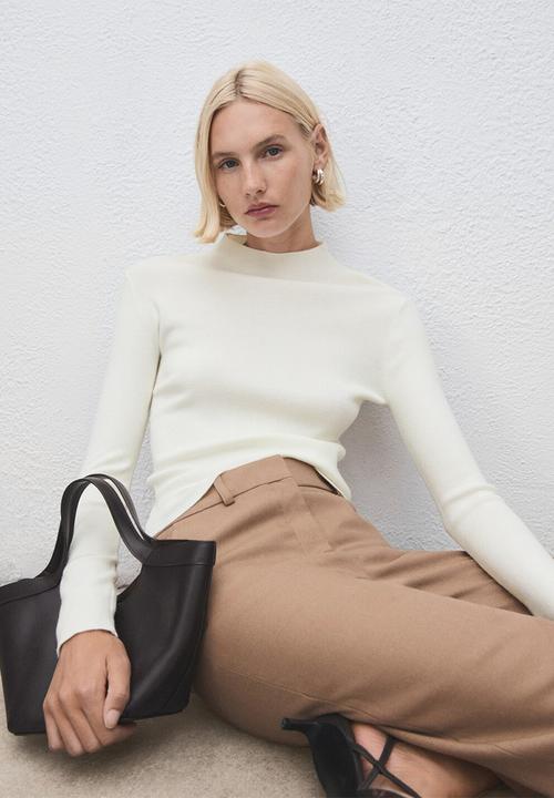 MANGO - Sweater hielo - light beige