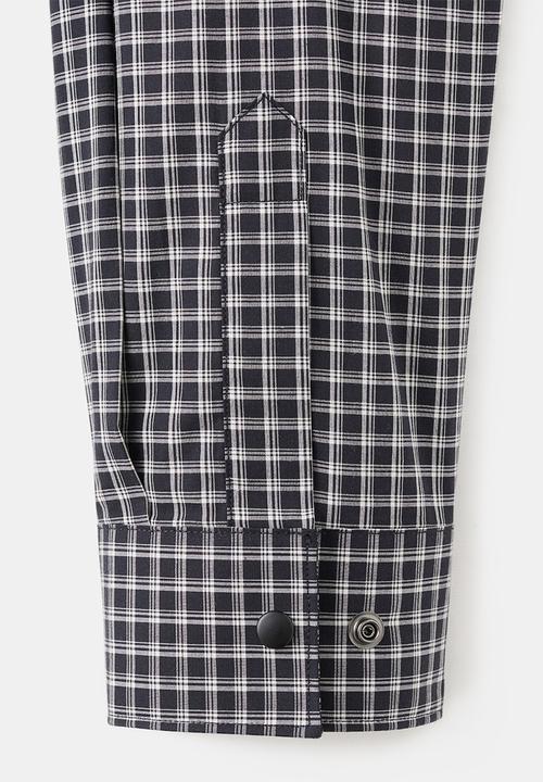 MANGO - Camisa Vichy - Black