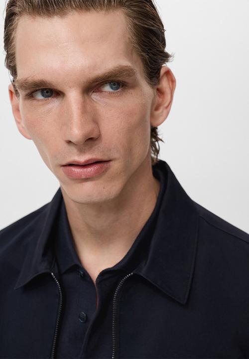 MANGO - Chaqueta Turano - Dark Blue