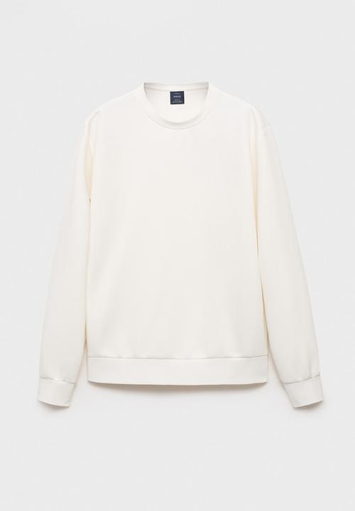 MANGO - Sudadera Nola - White