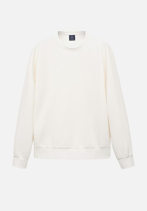 MANGO - Sudadera Nola - White