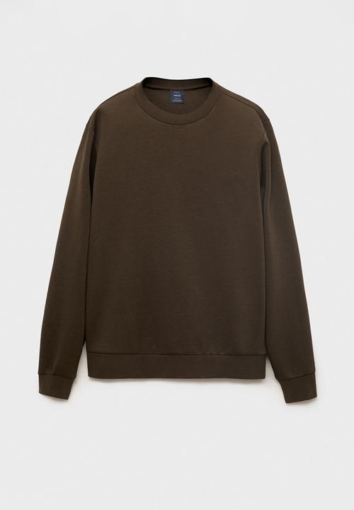 MANGO - Sudadera Nola - Dark Green