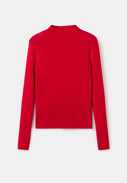 MANGO - Sweater hielo - red