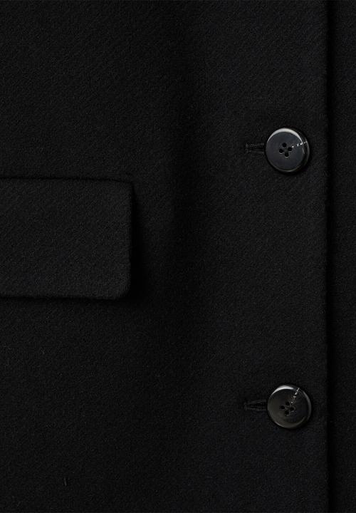 MANGO - Coat lips - black