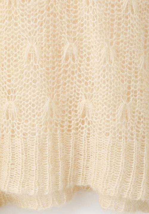 MANGO - Sweater solcito - light beige