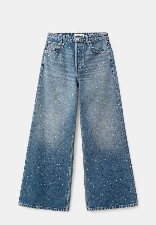MANGO - Jeans caribe - open blue