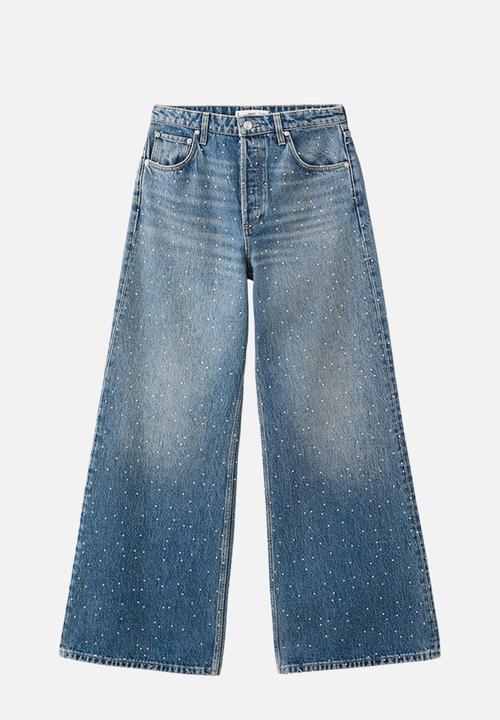 MANGO - Jeans caribe - open blue