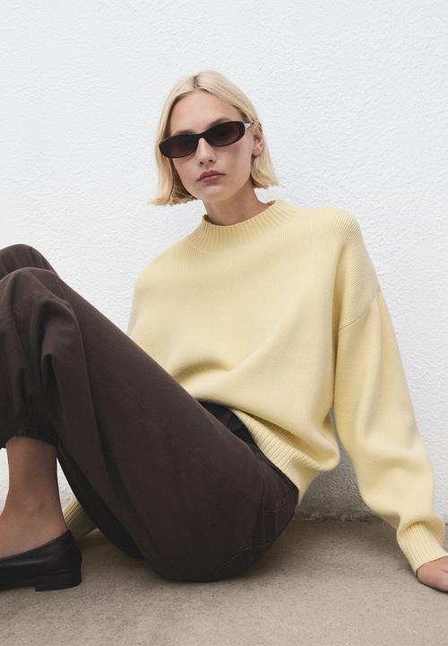 MANGO - Sweater rino - yellow