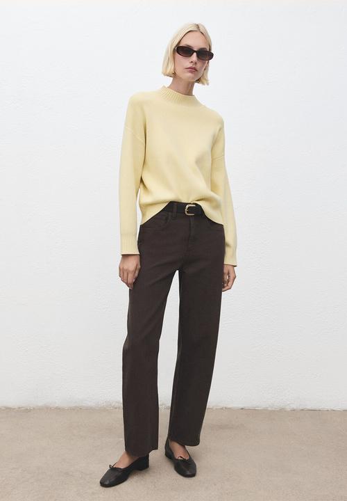 MANGO - Sweater rino - yellow
