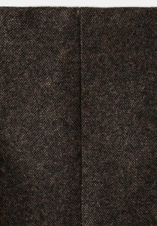 MANGO - Pants piper - brown