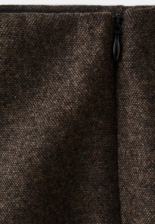MANGO - Pants piper - brown