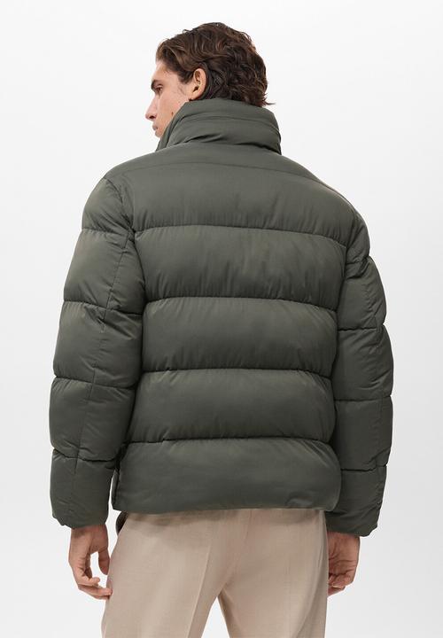 MANGO - Anorak Alonso - Dark Green