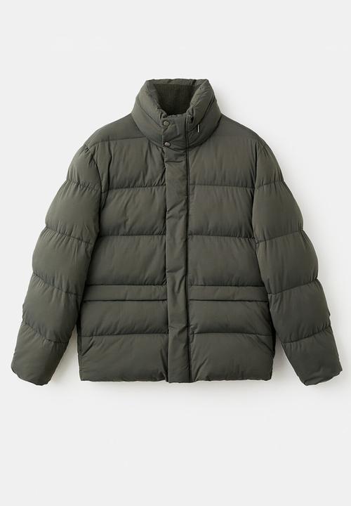 MANGO - Anorak Alonso - Dark Green