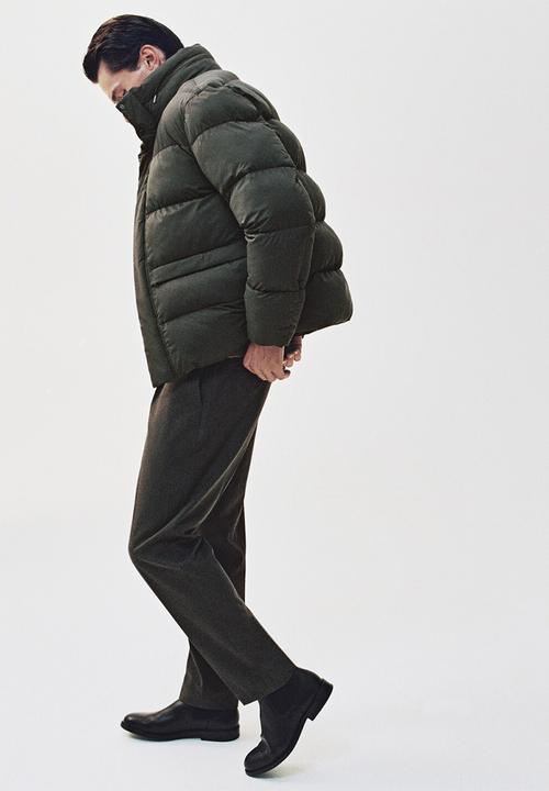 MANGO - Anorak Alonso - Dark Green