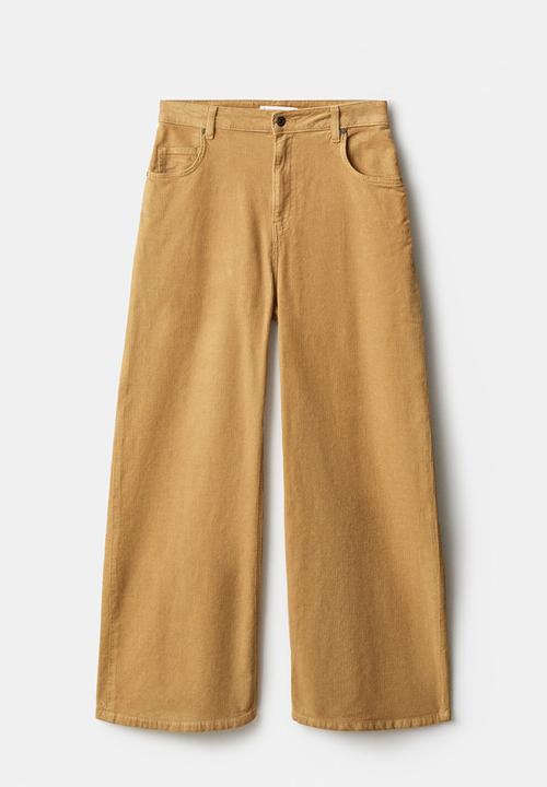 MANGO - Jeans newmaca - caramel