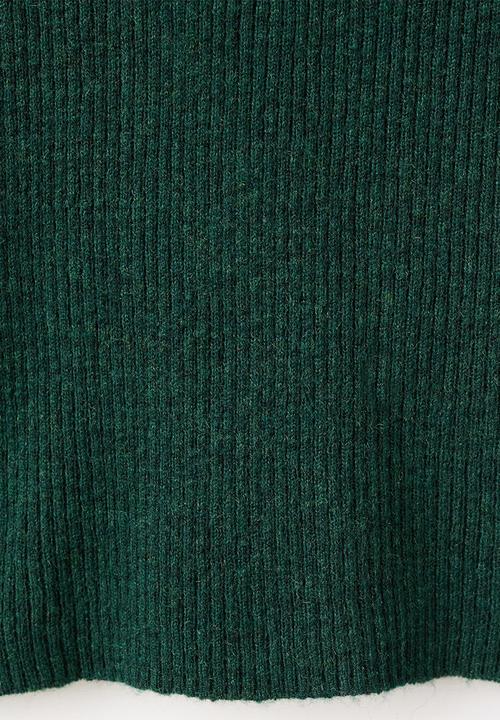 MANGO - Sweater agustina - dark green
