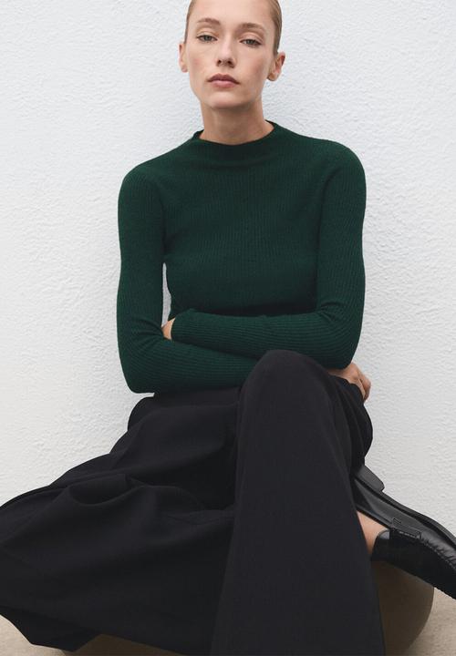 MANGO - Sweater agustina - dark green