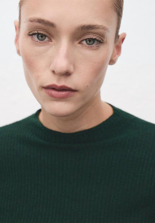 MANGO - Sweater agustina - dark green